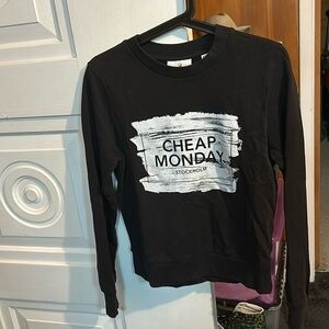 Cheap Monday women’s crew neck sweatshirt